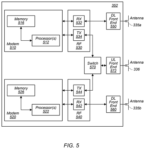 Apple Patents a 5G Signal System That Feeds Data Directly to AI Models patent drawing, sheet 4