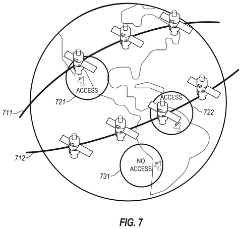 Intel Patent Describes Orbital Data Centers Designed to Manage Satellite Networks patent drawing, sheet 8