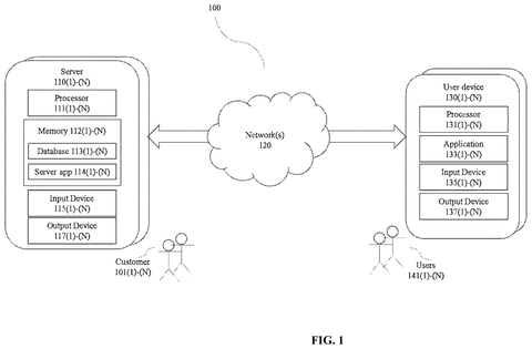 Salesforce Patents Push Notifications That Let You Act on Business Data From Your Lock Screen patent drawing, sheet 1