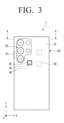 Samsung Patents a Switchable External Antenna That Mounts Near the Camera patent drawing, sheet 3