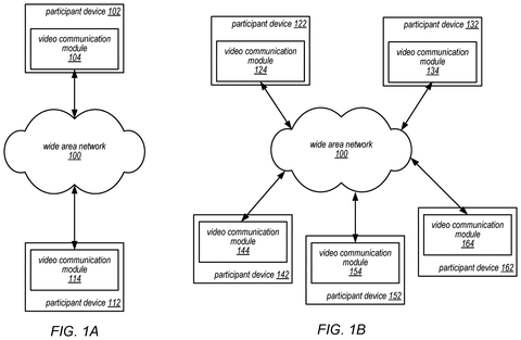 Apple Patent Reveals Incoming Video Calls That Stream Footage Before You Answer patent drawing, sheet 1