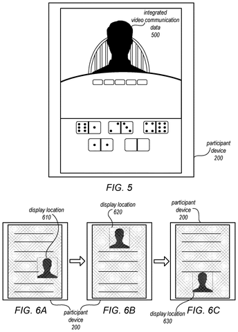 Apple Patent Reveals Incoming Video Calls That Stream Footage Before You Answer patent drawing, sheet 5