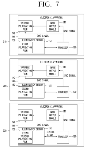Samsung Patents a Self-Correcting 3D Display That Fixes Its Own Sync Problems patent drawing, sheet 7