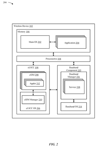 Apple Patents Phone Activation Without Visiting a Carrier Store in Person patent drawing, sheet 2