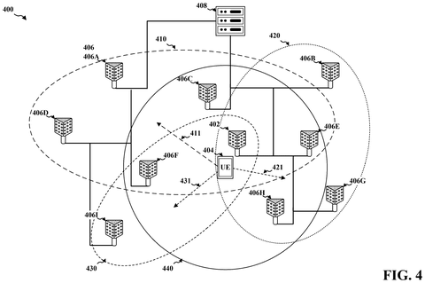 Qualcomm Patents AI That Helps Phones Stay Connected When Switching Between Towers patent drawing, sheet 4