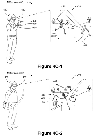 Mixed reality gaming with wrist tracker, drawing sheet 6 from US 2026/0232248 A1
