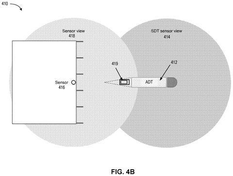 Truck and external sensor overlap, drawing sheet 6 from US 2026/0233755 A1