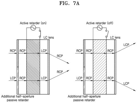 Active retarder, polarization switching., drawing sheet 8 from US 2026/0235731 A1
