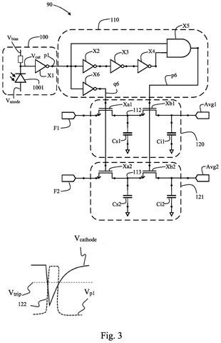 Single time-of-flight pixel circuit., drawing sheet 3 from US 2026/0235740 A1
