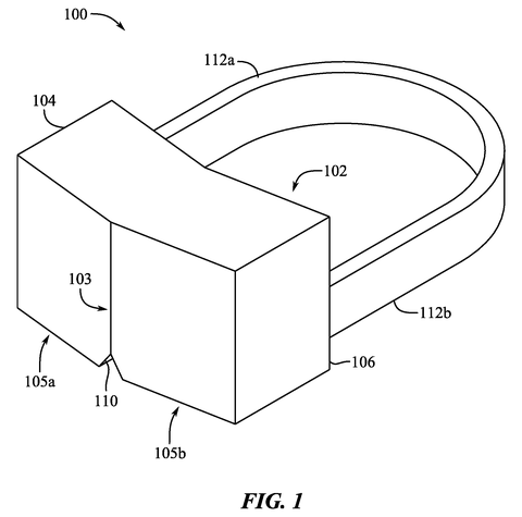 VR headset with adjustment knob., drawing sheet 1 from US 2026/0235874 A1