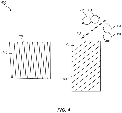 Dichroic mirror system with two light sources, drawing sheet 4 from US 2026/0235880 A1