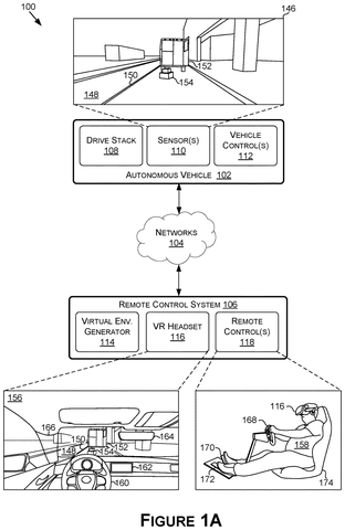 Remote control autonomous vehicle system, drawing sheet 1 from US 2026/0236017 A1