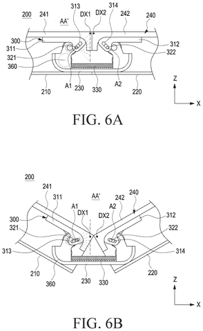 Cross section of folding action, drawing sheet 6 from US 2026/0236065 A1