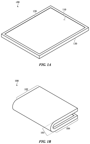 Foldable device open and closed, drawing sheet 1 from US 2026/0236068 A1