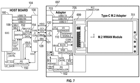 Wake signal communication sequence, drawing sheet 8 from US 2026/0236081 A1