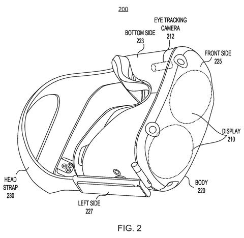 Perspective view of virtual headset, drawing sheet 2 from US 2026/0236094 A1