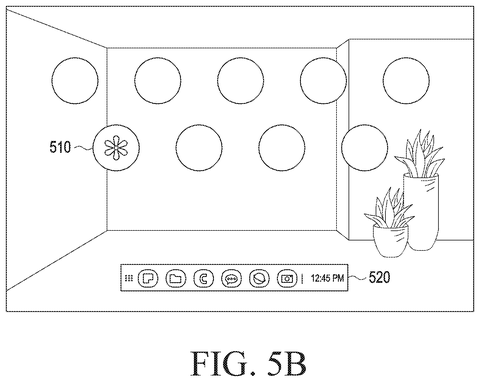 App execution screen in room, drawing sheet 8 from US 2026/0236097 A1