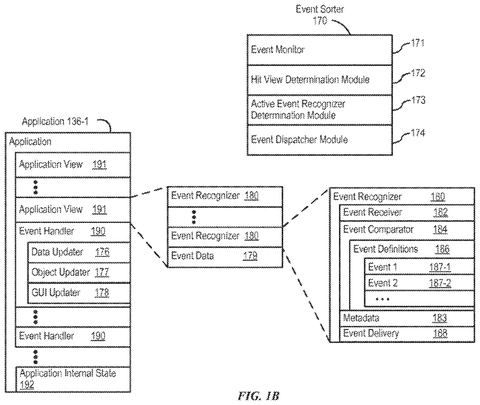 Event handling and recognition flow, drawing sheet 2 from US 2026/0236115 A1