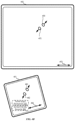 Touch surface gesture inputs, drawing sheet 6 from US 2026/0236115 A1