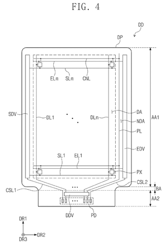 Display panel with circuitry layers, drawing sheet 3 from US 2026/0236117 A1
