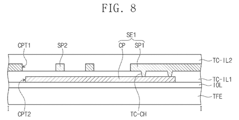 Zoomed touch sensor electrode network, drawing sheet 7 from US 2026/0236117 A1