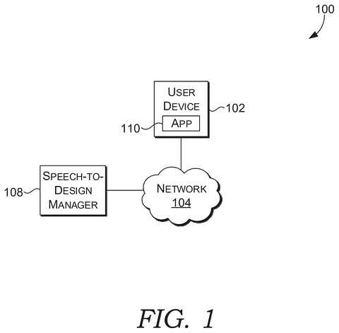 System architecture for speech design, drawing sheet 1 from US 2026/0236222 A1