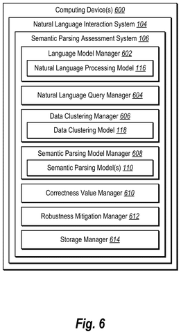 Computing device software component architecture, drawing sheet 8 from US 2026/0236461 A1