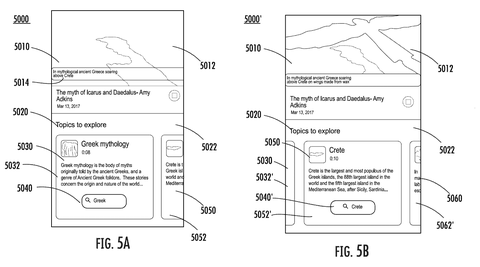 Timeline of topic mentions during video, drawing sheet 6 from US 2026/0236531 A1