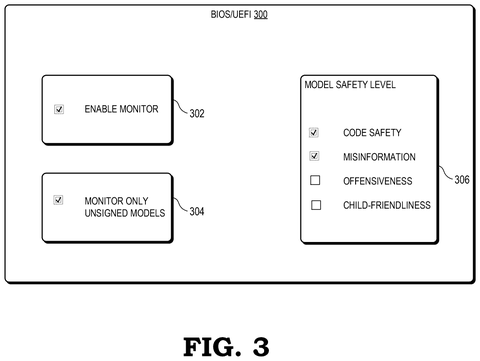 User interface for safety controls, drawing sheet 3 from US 2026/0236580 A1