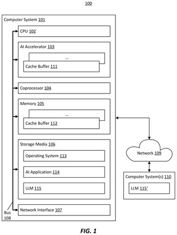 System architecture of the computer, drawing sheet 1 from US 2026/0236679 A1