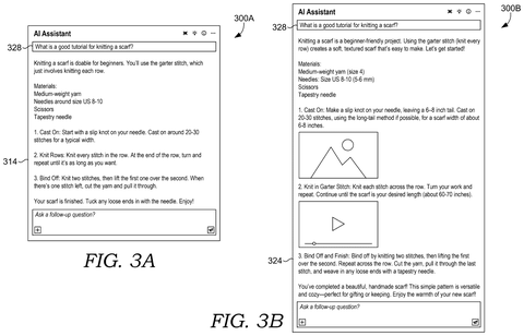 Before and after AI responses, drawing sheet 3 from US 2026/0236684 A1