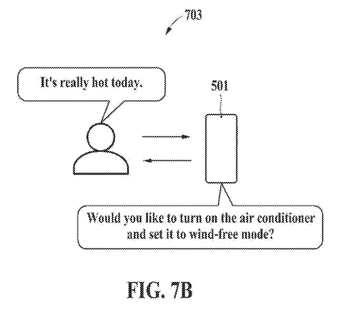 Single utterance processing and response sequence, drawing sheet 8 from US 2026/0236705 A1