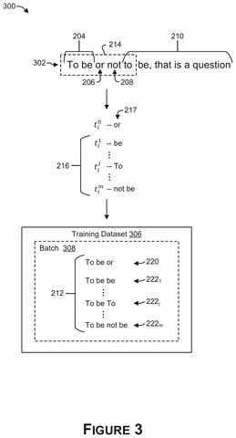Example token sequence transformation, drawing sheet 3 from US 2026/0236763 A1