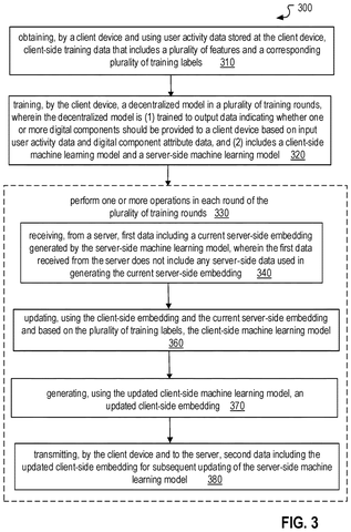 Client device training process, drawing sheet 4 from US 2026/0236850 A1
