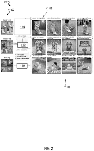 Examples of in-context learning outputs, drawing sheet 2 from US 2026/0237019 A1