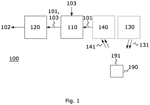Block diagram of the damage detection system, drawing sheet 1 from US 2026/0237041 A1