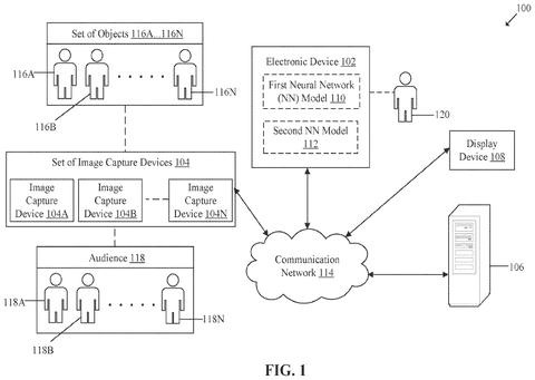 Overview of the viewer tracking system, drawing sheet 1 from US 2026/0237091 A1
