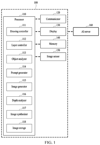 System architecture block diagram, drawing sheet 1 from US 2026/0237123 A1