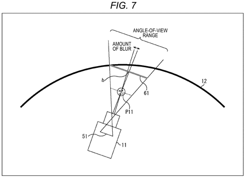 Optical blur calculation geometric diagram, drawing sheet 7 from US 2026/0237149 A1