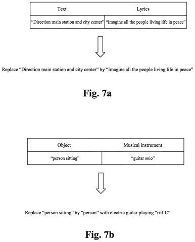 Content replacement rule examples, drawing sheet 7 from US 2026/0237163 A1
