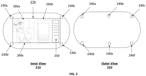 Inner and outer frame views, drawing sheet 2 from US 2026/0237166 A1