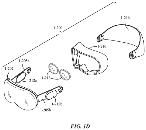 Exploded view of headset components, drawing sheet 3 from US 2026/0237167 A1