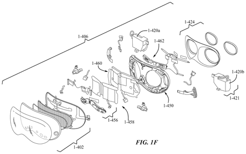 Exploded view of internal electronics, drawing sheet 5 from US 2026/0237167 A1