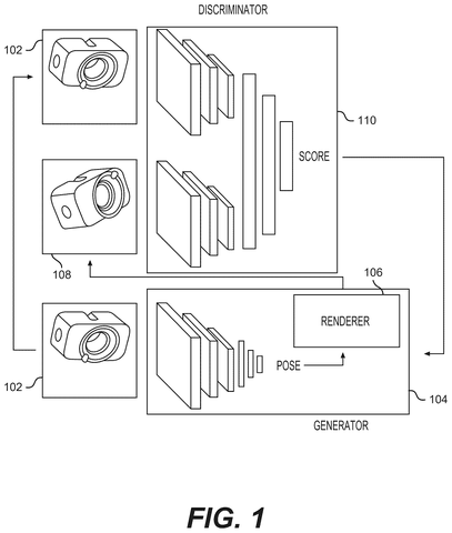 Generator and discriminator network architecture, drawing sheet 1 from US 2026/0237177 A1