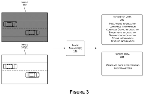 Image analyzer generating parameter and prompt data, drawing sheet 4 from US 2026/0237182 A1