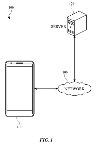 Smartphone connected to a remote server, drawing sheet 1 from US 2026/0237205 A1