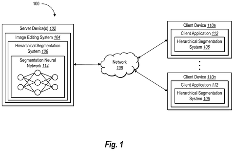 Network architecture for image segmentation, drawing sheet 1 from US 2026/0237206 A1