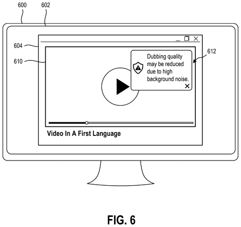 Method for detecting low-quality dubbing, drawing sheet 7 from US 2026/0237400 A1