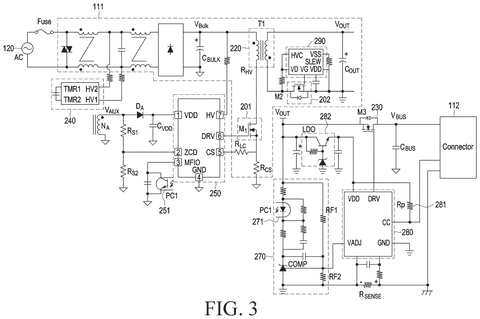 Complete hardware component schematic diagram, drawing sheet 3 from US 2026/0238136 A1