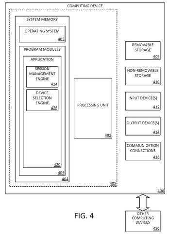 Block diagram of computing device, drawing sheet 8 from US 2026/0238703 A1